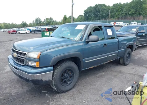 2006 Chevrolet Silverado 1500 Lt1 из США, поврежденный, VIN 1GCEK19Z36Z131936